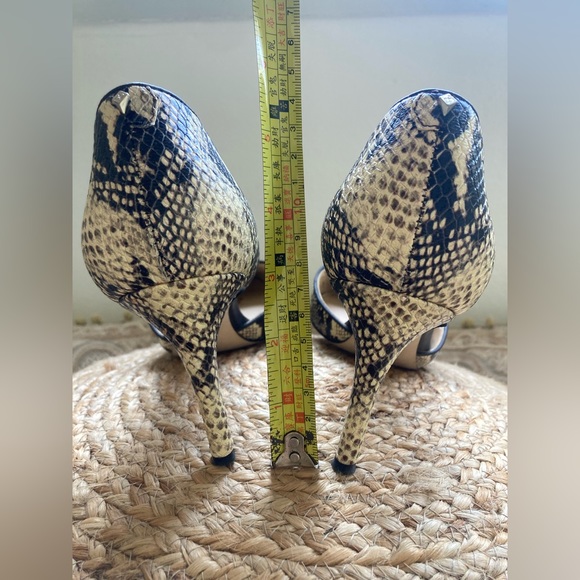 Sam Edelman Snakeskin Heels - Picture 2 of 16